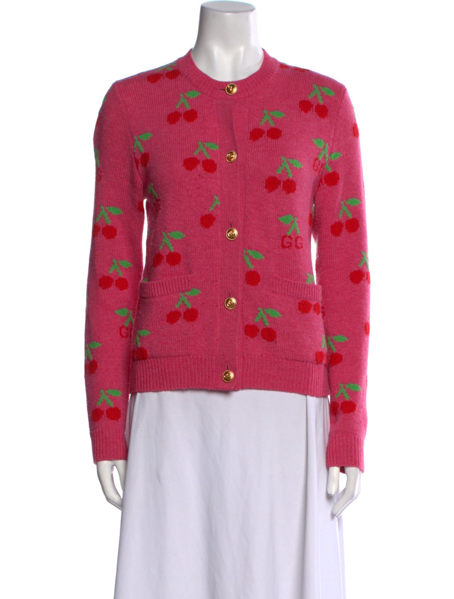 Gucci Wool Printed Sweater